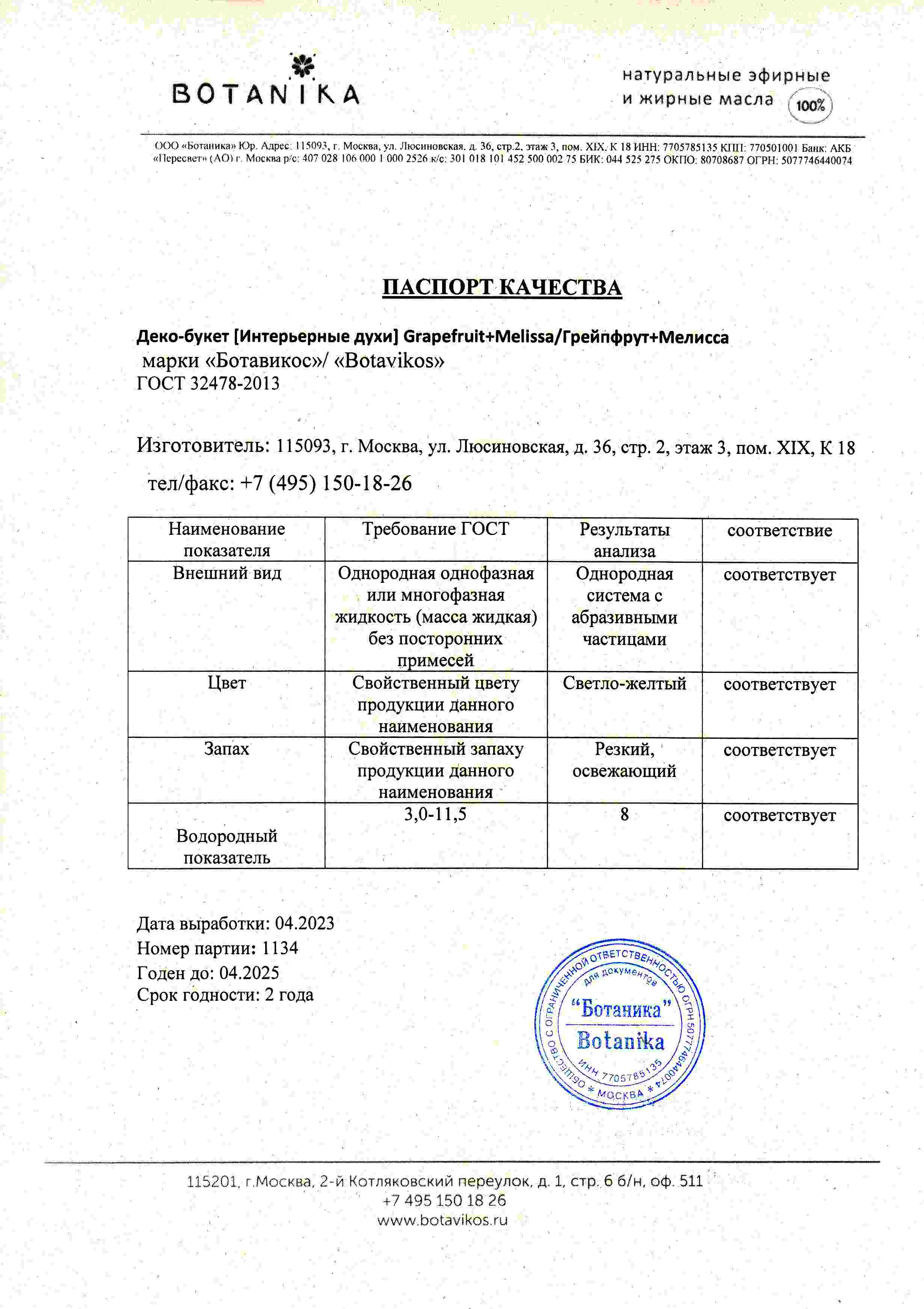 Паспорт №042023